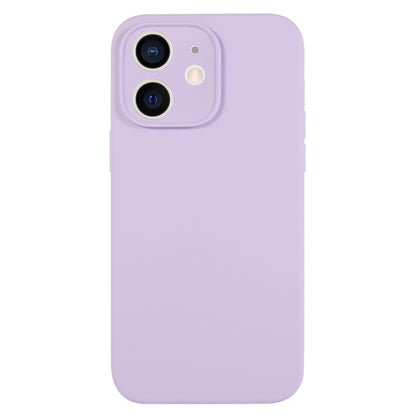جراب هاتف من السيليكون السائل بلون نقي بمسام دقيقة، مناسب لهاتف iPhone 11