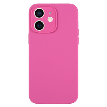 جراب هاتف من السيليكون السائل بلون نقي بمسام دقيقة، مناسب لهاتف iPhone 11