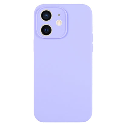 جراب هاتف من السيليكون السائل بلون نقي بمسام دقيقة، مناسب لهاتف iPhone 11