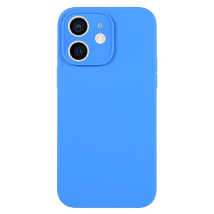 جراب هاتف من السيليكون السائل بلون نقي بمسام دقيقة، مناسب لهاتف iPhone 11