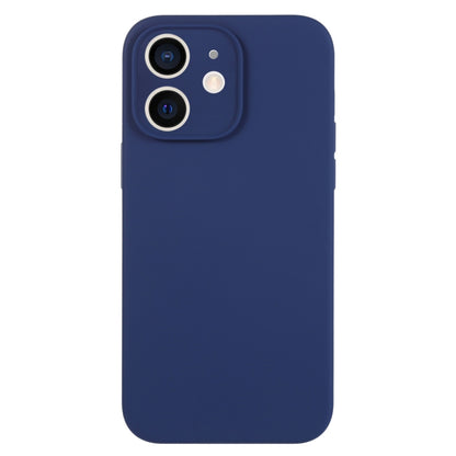 جراب هاتف من السيليكون السائل بلون نقي بمسام دقيقة، مناسب لهاتف iPhone 11