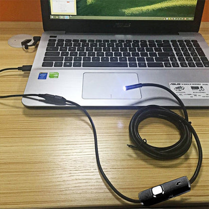 AN97 Waterproof Micro USB Endoscope Hard Tube Inspection Camera for Parts of OTG Function Android Mobile Phone, with 6 LEDs