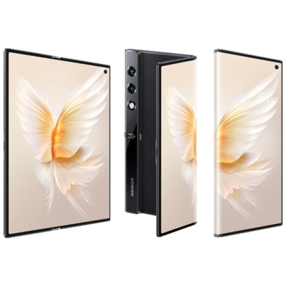 هاتف Honor V Purse 5G، بصمة جانبية، 7.71 بوصة + 6.45 بوصة MagicOS 7.2، معالج Qualcomm Snapdragon 778G ثماني النواة، شبكة: 5G، OTG، NFC، لا يدعم Google Play، 16 جيجابايت + 256 جيجابايت، 16 جيجابايت + 512 جيجابايت