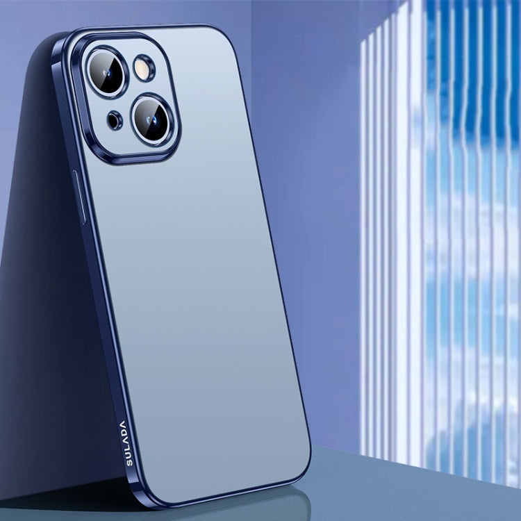 جراب هاتف SULADA مطلي بالكهرباء من مادة TPU، مناسب لأجهزة iPhone 15 Pro Max وiPhone 15 Pro وiPhone 15 Plus وiPhone 15