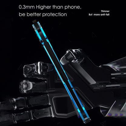 جراب هاتف معدني مقاوم للصدمات RJ17 من R-JUST، مناسب لأجهزة iPhone 15 Pro Max وiPhone 15 Pro وiPhone 15 Plus وiPhone 15
