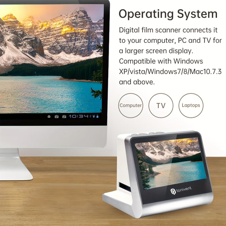 Tonivent TON170 14 Mega Pixels 5 inch HD Screen Film Scanner