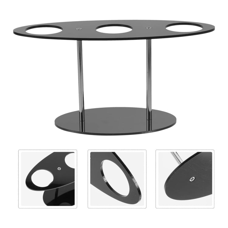YX035 Acrylic Ice Cream Cone Rack Ice Cream Display Stand