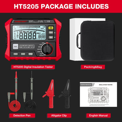HABOTEST HT5205 Insulation Resistor Tester