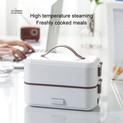 Multi Functional Microwave Oven With Plug-in Electric Cooking Electric Lunch Box, White Single Layer, White Double Layer, Three Layers Of White