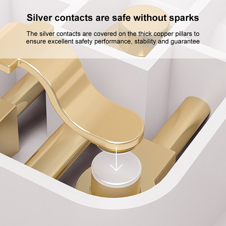 86mm Round LED Tempered Glass Switch Panel, Gray Round Glass