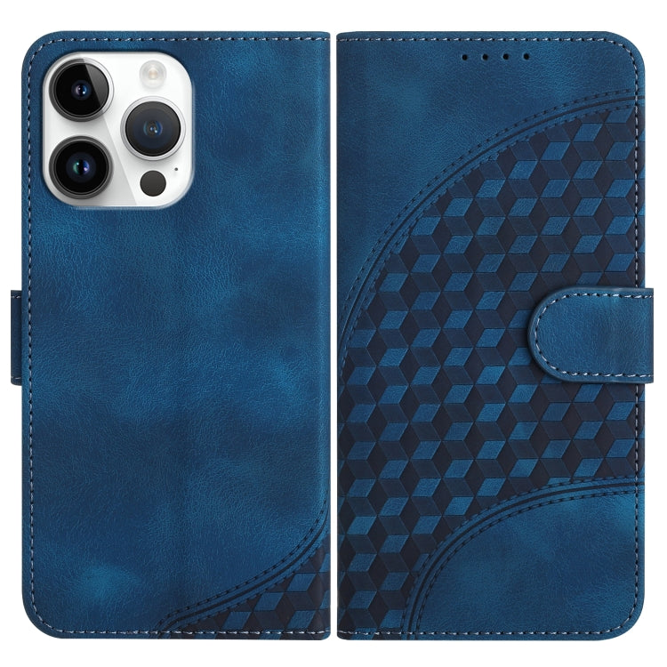 YX0060 Elephant Head Embossed Phone Leather Case with Lanyard, For iPhone 14 Pro Max, For iPhone SE 2022/SE 2020/6/7/8, For iPhone 13 Pro Max