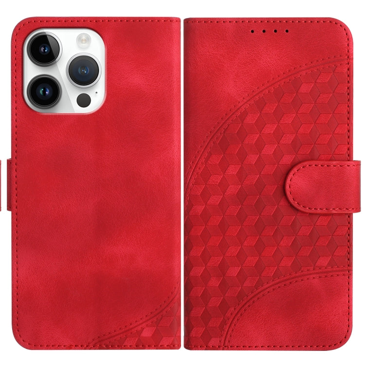 YX0060 Elephant Head Embossed Phone Leather Case with Lanyard, For iPhone 14 Pro Max, For iPhone SE 2022/SE 2020/6/7/8, For iPhone 13 Pro Max