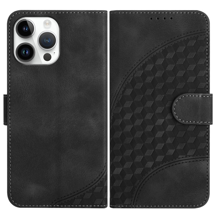 YX0060 Elephant Head Embossed Phone Leather Case with Lanyard, For iPhone 14 Pro Max, For iPhone SE 2022/SE 2020/6/7/8, For iPhone 13 Pro Max