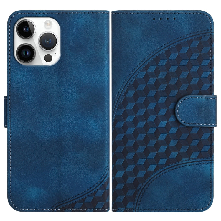 YX0060 Elephant Head Embossed Phone Leather Case with Lanyard, For iPhone 14 Pro Max, For iPhone SE 2022/SE 2020/6/7/8, For iPhone 13 Pro Max