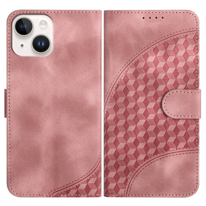 YX0060 جراب هاتف جلدي منقوش برأس فيل مع حبل، مناسب لأجهزة iPhone 13 Pro Max وiPhone 13 Pro وiPhone 13 وiPhone 13 mini وiPhone 12/12 Pro وiPhone 12 Pro Max