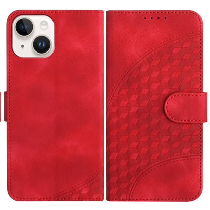 YX0060 جراب هاتف جلدي منقوش برأس فيل مع حبل، مناسب لأجهزة iPhone 13 Pro Max وiPhone 13 Pro وiPhone 13 وiPhone 13 mini وiPhone 12/12 Pro وiPhone 12 Pro Max