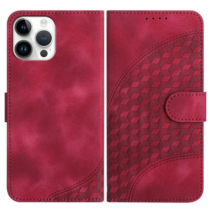 YX0060 جراب هاتف جلدي منقوش برأس فيل مع حبل، مناسب لأجهزة iPhone 13 Pro Max وiPhone 13 Pro وiPhone 13 وiPhone 13 mini وiPhone 12/12 Pro وiPhone 12 Pro Max