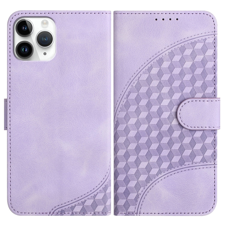 YX0060 Elephant Head Embossed Phone Leather Case with Lanyard, For iPhone 11 Pro Max, For iPhone 11, For iPhone 11 Pro