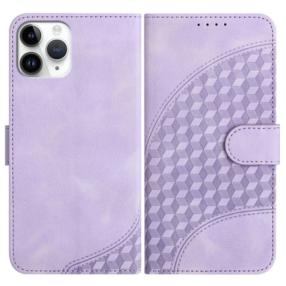 YX0060 جراب هاتف جلدي منقوش برأس فيل مع حبل، مناسب لأجهزة iPhone 12 mini وiPhone 11 Pro Max وiPhone 11 وiPhone 11 Pro وiPhone XS / X وiPhone XR