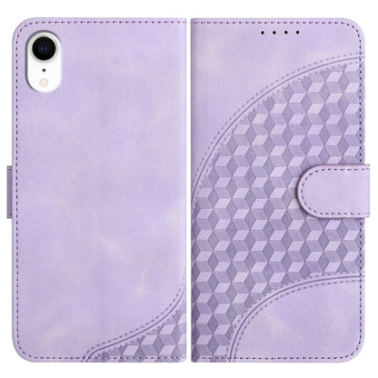 YX0060 جراب هاتف جلدي منقوش برأس فيل مع حبل، مناسب لأجهزة iPhone 12 mini وiPhone 11 Pro Max وiPhone 11 وiPhone 11 Pro وiPhone XS / X وiPhone XR