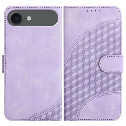 جراب هاتف جلدي منقوش برأس فيل YX0060 مع حبل، مناسب لأجهزة iPhone 17 Pro Max وiPhone 17 Pro وiPhone 17 وiPhone 17 Air وiPhone 16e وiPhone 16 Pro Max