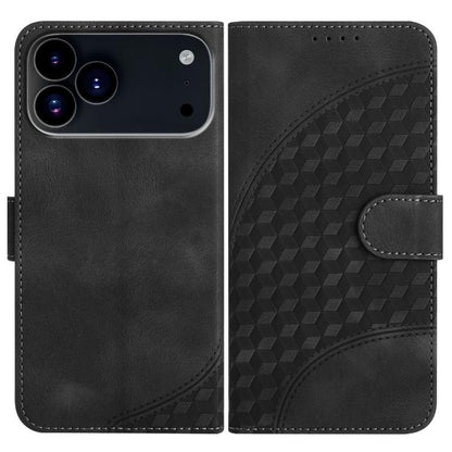 جراب هاتف جلدي منقوش برأس فيل YX0060 مع حبل، مناسب لأجهزة iPhone 17 Pro Max وiPhone 17 Pro وiPhone 17 وiPhone 17 Air وiPhone 16e وiPhone 16 Pro Max