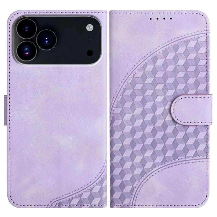 جراب هاتف جلدي منقوش برأس فيل YX0060 مع حبل، مناسب لأجهزة iPhone 17 Pro Max وiPhone 17 Pro وiPhone 17 وiPhone 17 Air وiPhone 16e وiPhone 16 Pro Max