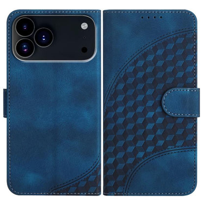 جراب هاتف جلدي منقوش برأس فيل YX0060 مع حبل، مناسب لأجهزة iPhone 17 Pro Max وiPhone 17 Pro وiPhone 17 وiPhone 17 Air وiPhone 16e وiPhone 16 Pro Max