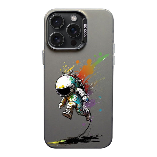 Color Ink Frosted PC+TPU Phone Case, For iPhone 15 Pro Max, For iPhone 15 Pro, For iPhone 15 Plus