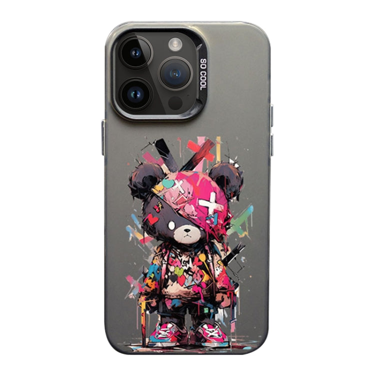 Color Ink Frosted PC+TPU Phone Case, For iPhone 14 Pro, For iPhone 14 Pro Max, For iPhone 13 Pro Max