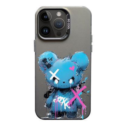 Color Ink Frosted PC+TPU Phone Case, For iPhone 14 Pro, For iPhone 14 Pro Max, For iPhone 13 Pro Max