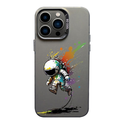 Color Ink Frosted PC+TPU Phone Case, For iPhone 14 Pro, For iPhone 14 Pro Max, For iPhone 13 Pro Max