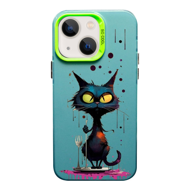 Color Ink Frosted PC+TPU Phone Case, For iPhone 13 Pro, For iPhone 13, For iPhone 12