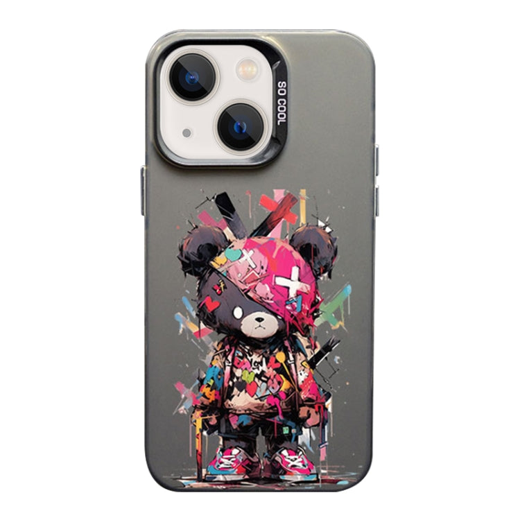 Color Ink Frosted PC+TPU Phone Case, For iPhone 13 Pro, For iPhone 13, For iPhone 12