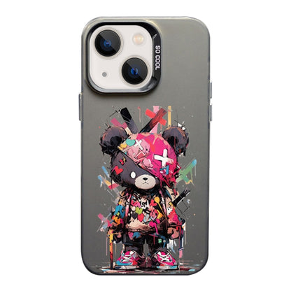 Color Ink Frosted PC+TPU Phone Case, For iPhone 13 Pro, For iPhone 13, For iPhone 12