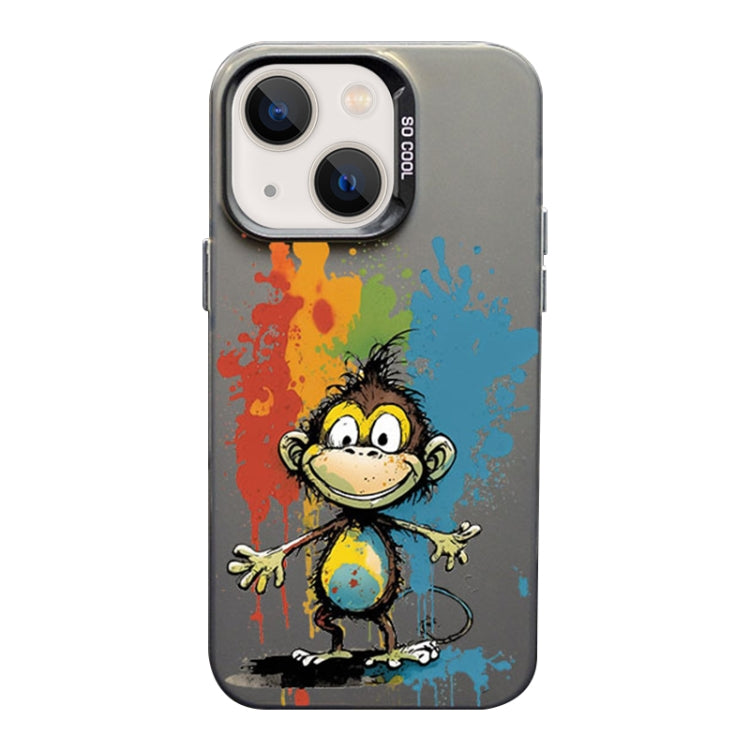 Color Ink Frosted PC+TPU Phone Case, For iPhone 13 Pro, For iPhone 13, For iPhone 12