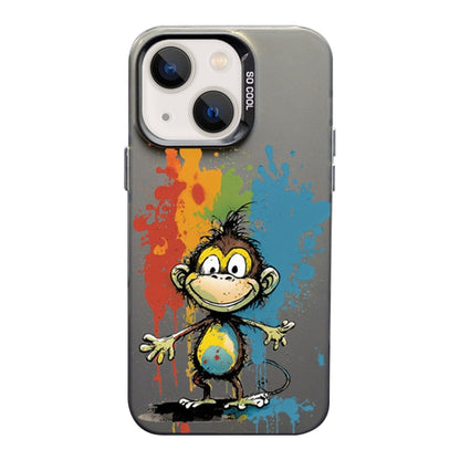 Color Ink Frosted PC+TPU Phone Case, For iPhone 13 Pro, For iPhone 13, For iPhone 12