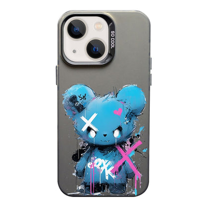 Color Ink Frosted PC+TPU Phone Case, For iPhone 13 Pro, For iPhone 13, For iPhone 12