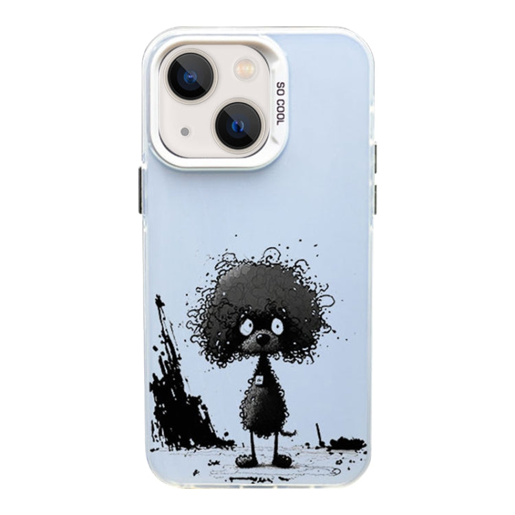 Color Ink Frosted PC+TPU Phone Case, For iPhone 13 Pro, For iPhone 13, For iPhone 12