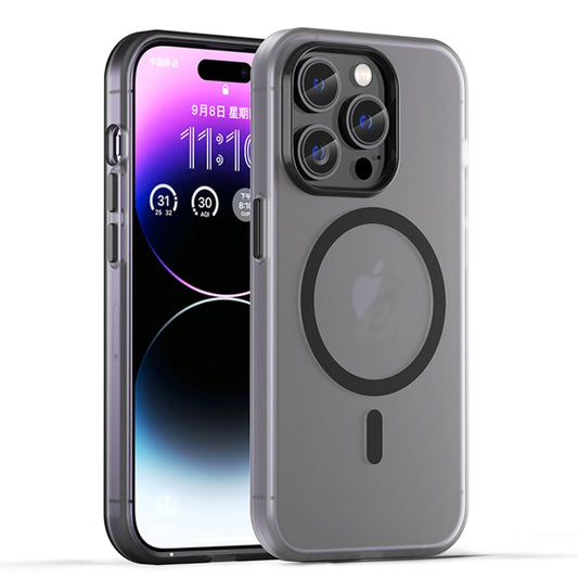 MagSafe Frosted Translucent TPU + PC Full Coverage Phone Case, For iPhone 15 Pro, For iPhone 15 Plus