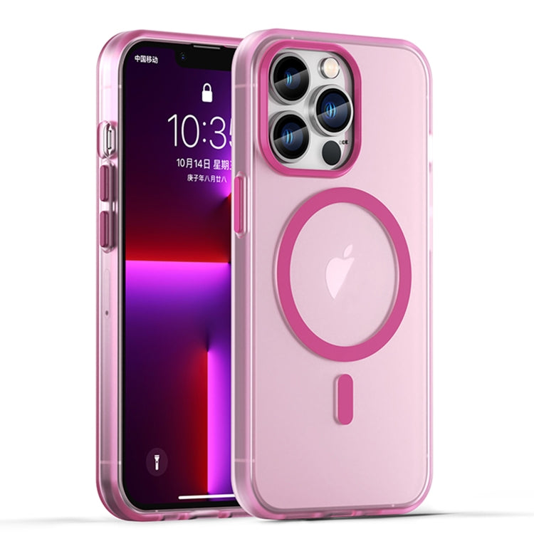 MagSafe Frosted Translucent TPU + PC Full Coverage Phone Case, For iPhone 13 Pro Max, For iPhone 13 Pro