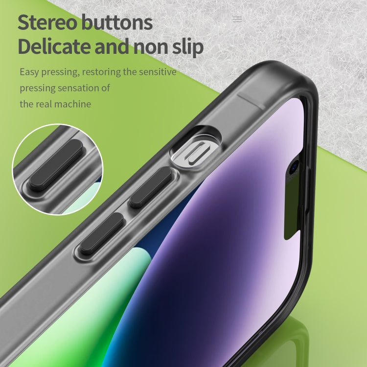 MagSafe Frosted Translucent TPU + PC Full Coverage Phone Case, For iPhone 16 Plus, For iPhone 16