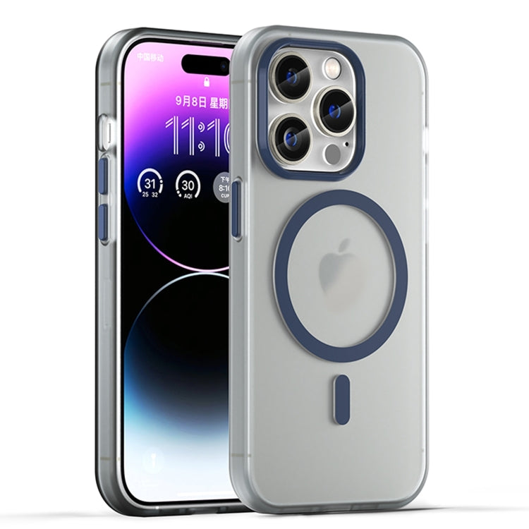 MagSafe Frosted Translucent TPU + PC Full Coverage Phone Case, For iPhone 16 Pro Max, For iPhone 16 Pro