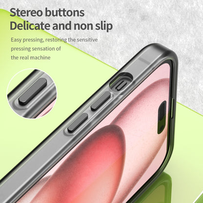 جراب هاتف MagSafe Frosted شفاف من مادة TPU + PC بتغطية كاملة، مناسب لأجهزة iPhone 14 Plus وiPhone 14 وiPhone 14 Pro وiPhone 14 Pro Max وiPhone SE 2022 / 2020 / 8
