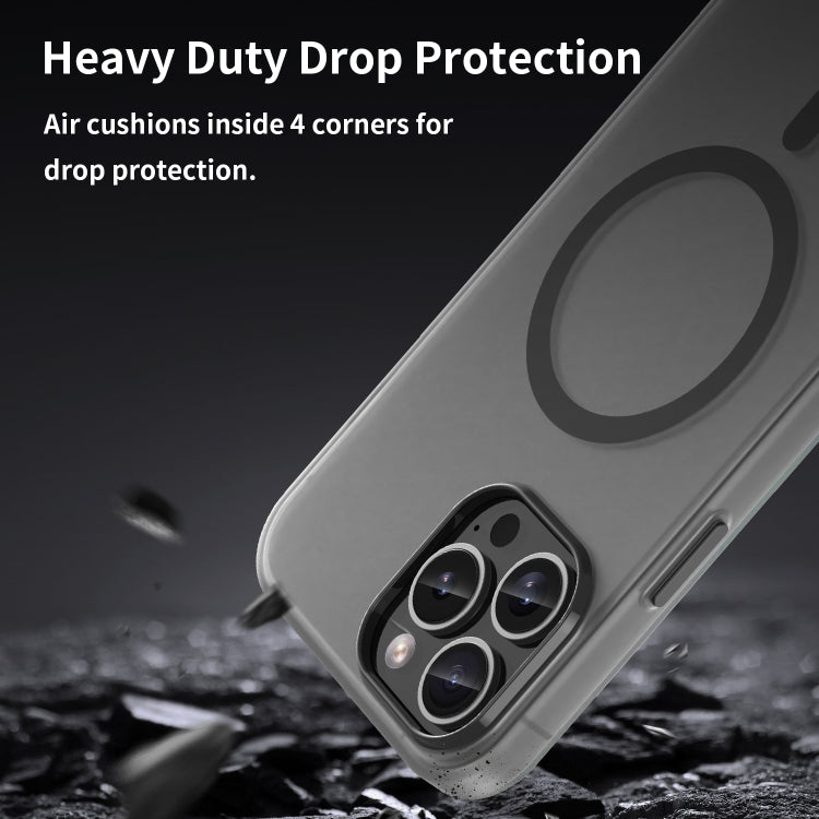 MagSafe Frosted Translucent TPU + PC Full Coverage Phone Case, For iPhone 13 Pro Max, For iPhone 13 Pro