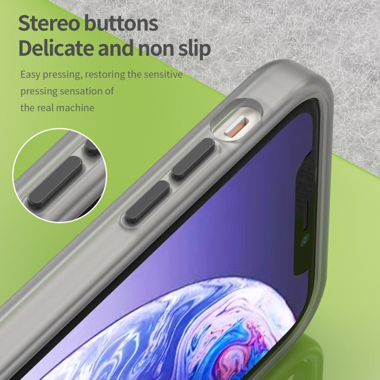 جراب هاتف MagSafe Frosted شفاف من مادة TPU + PC بتغطية كاملة، لهاتف iPhone 12 Pro، وiPhone 11 Pro Max، وiPhone 11، وiPhone 11 Pro