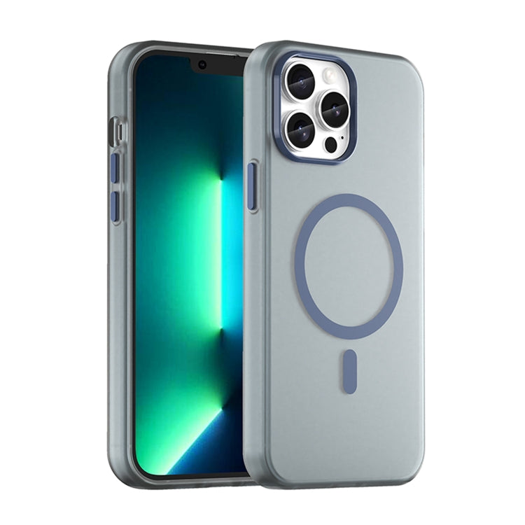 MagSafe Frosted Translucent TPU + PC Full Coverage Phone Case, For iPhone 12 Pro Max, For iPhone 12 Pro