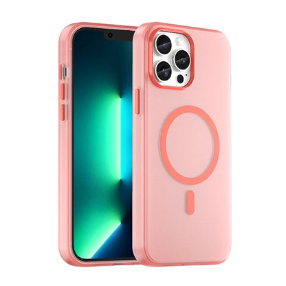 جراب هاتف MagSafe Frosted شفاف من مادة TPU + PC بتغطية كاملة، لهاتف iPhone 12 Pro، وiPhone 11 Pro Max، وiPhone 11، وiPhone 11 Pro