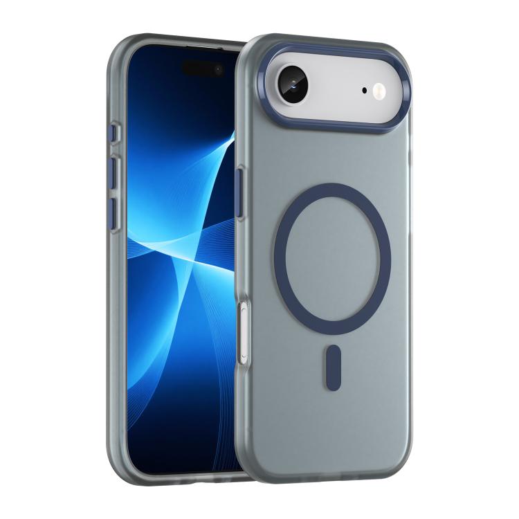 جراب هاتف MagSafe Frosted شفاف من مادة TPU + PC بتغطية كاملة، مناسب لأجهزة iPhone 17 وiPhone 16e وiPhone 16 Pro Max وiPhone 16 Pro وiPhone 16 Plus