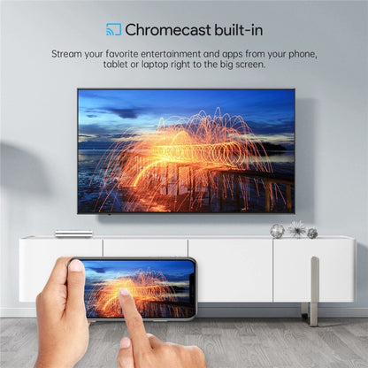 MECOOL KM2 Plus Android 11 Dual-band WiFi Smart Voice TV Box 4GB+32GB